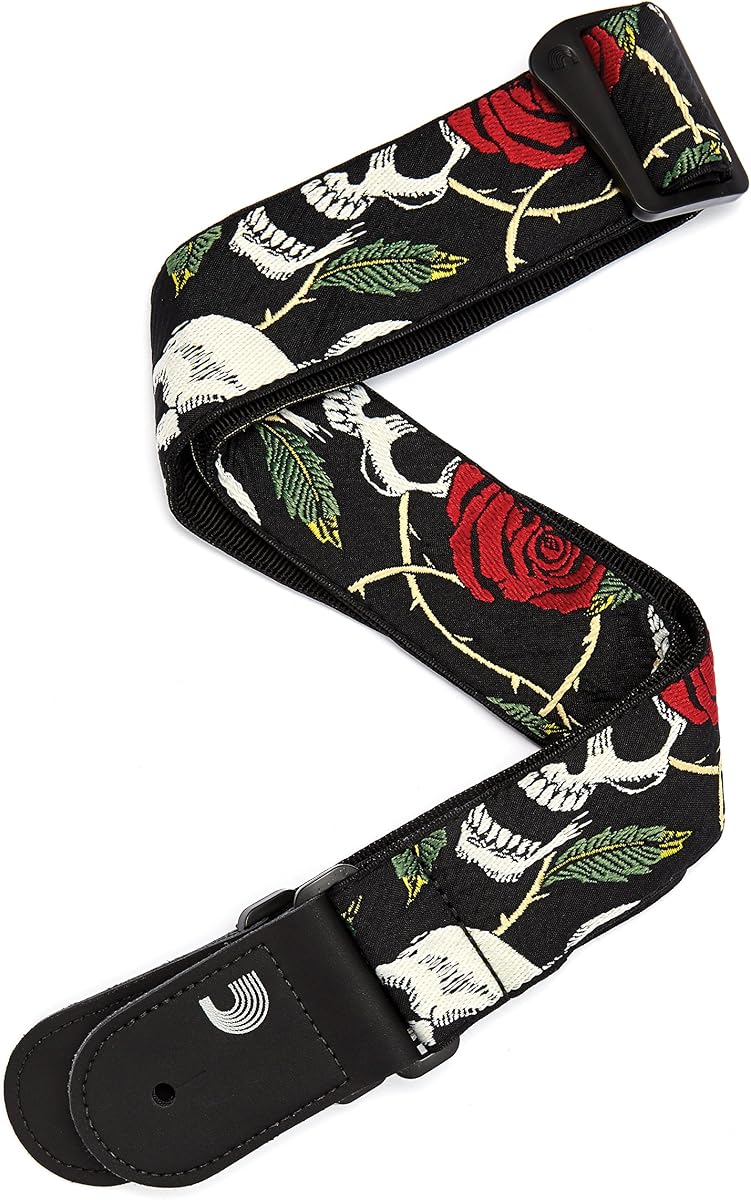 D'Addario Accessories D'Addario Correa de guitarra tejida - Accesorios de guitarra - Correa de guitarra eléctrica, correa de guitarra acústica, correa de guitarra eléctrica acústica y correa de bajo - Immortal Love