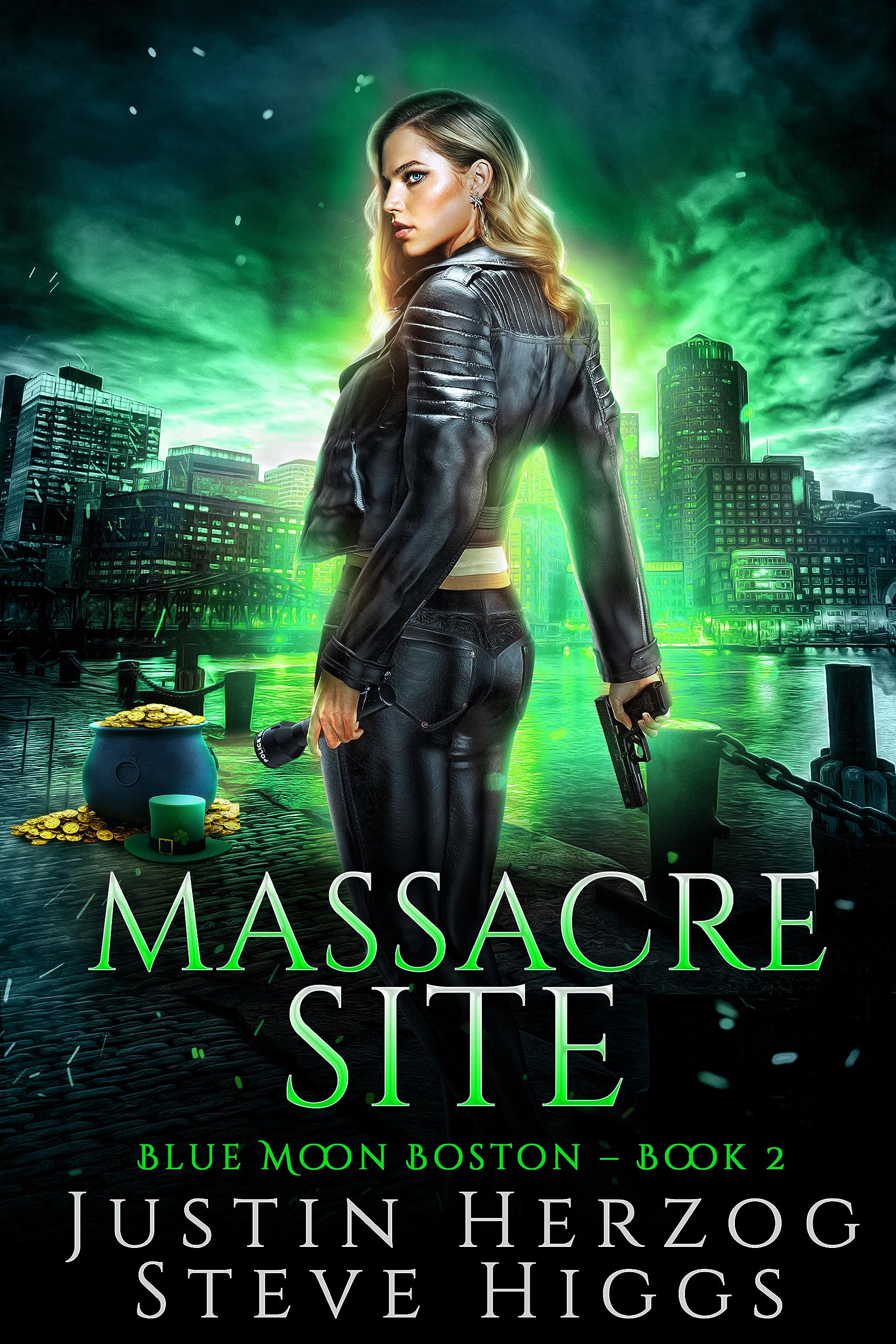 Book cover for Massacre Site