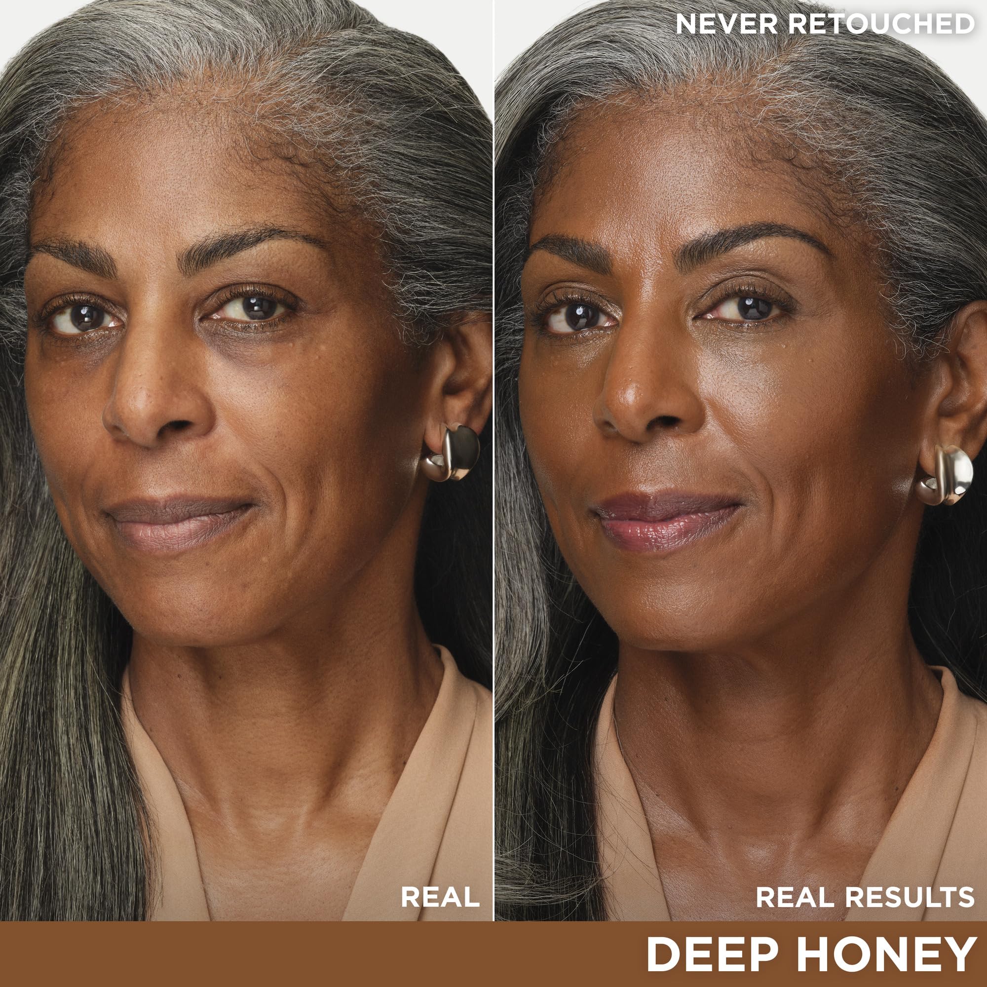 IT Cosmetics CC+ Cream - Natural Full Coverage Foundation With SPF 50+, Color Corrector & Anti-Aging Hydrating Serum, Hyaluronic Acid + Peptides, Lightweight Up To 24H Wear, All Skin Types: Mini Size (0.4 fl. oz) 26W Deep Honey (very deep with golden undertones)