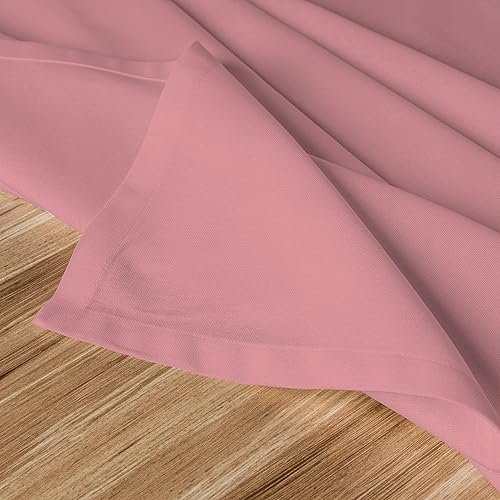 Miniatura 10 de CALICOT Mantel decorativo redondo lavable de 100 % algodón para cocina, comedor, fiestas de bufé, banquetes y camping, calabaza de cosecha (63