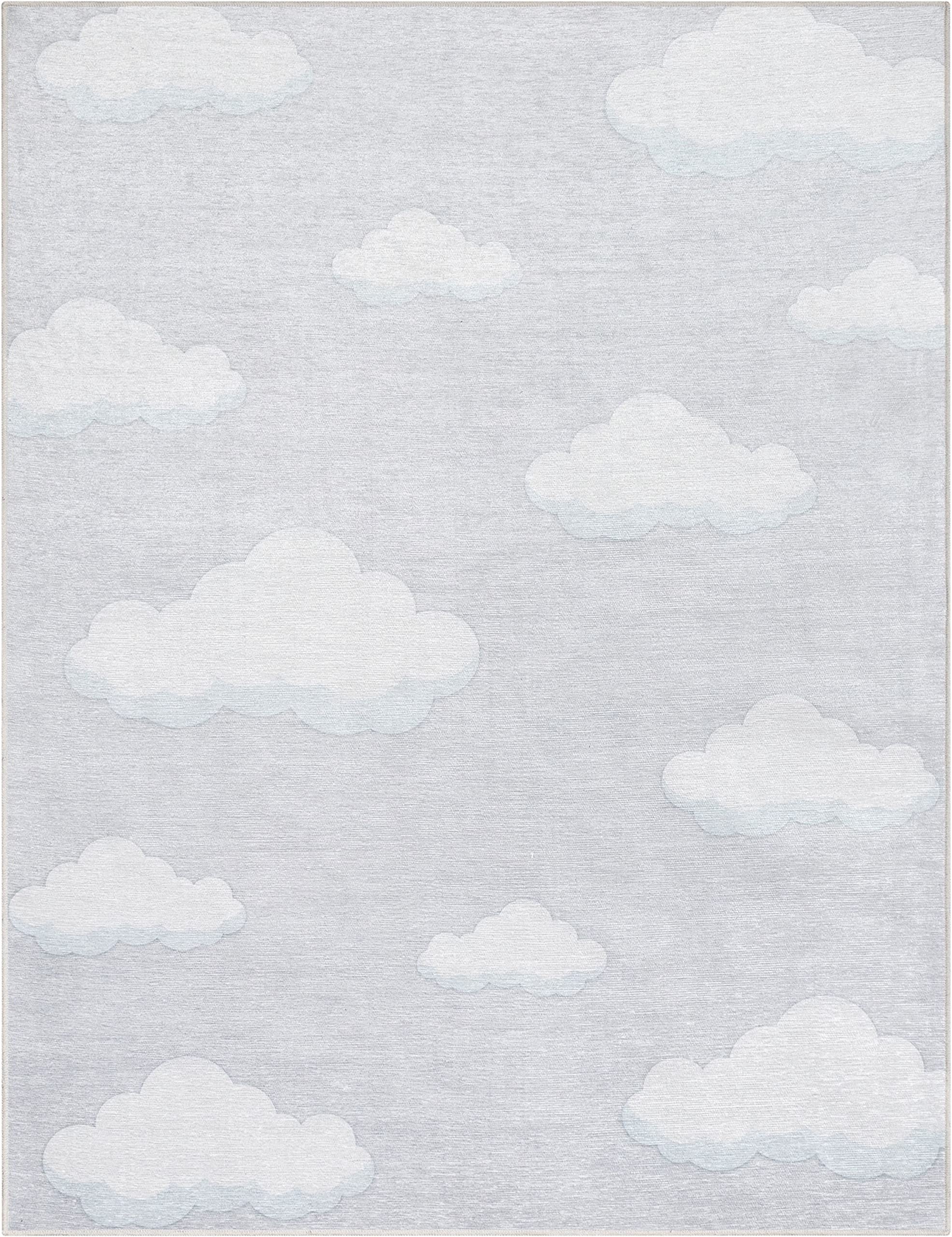 Well Woven Clouds Rug Grey 3'3