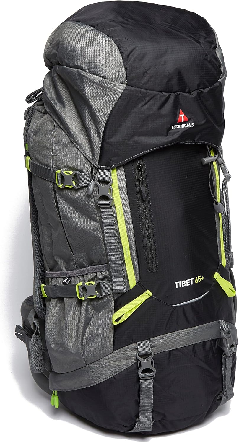 TECHNICALS Waterproof Tibet 55 Litre Rucksack with an Integrated