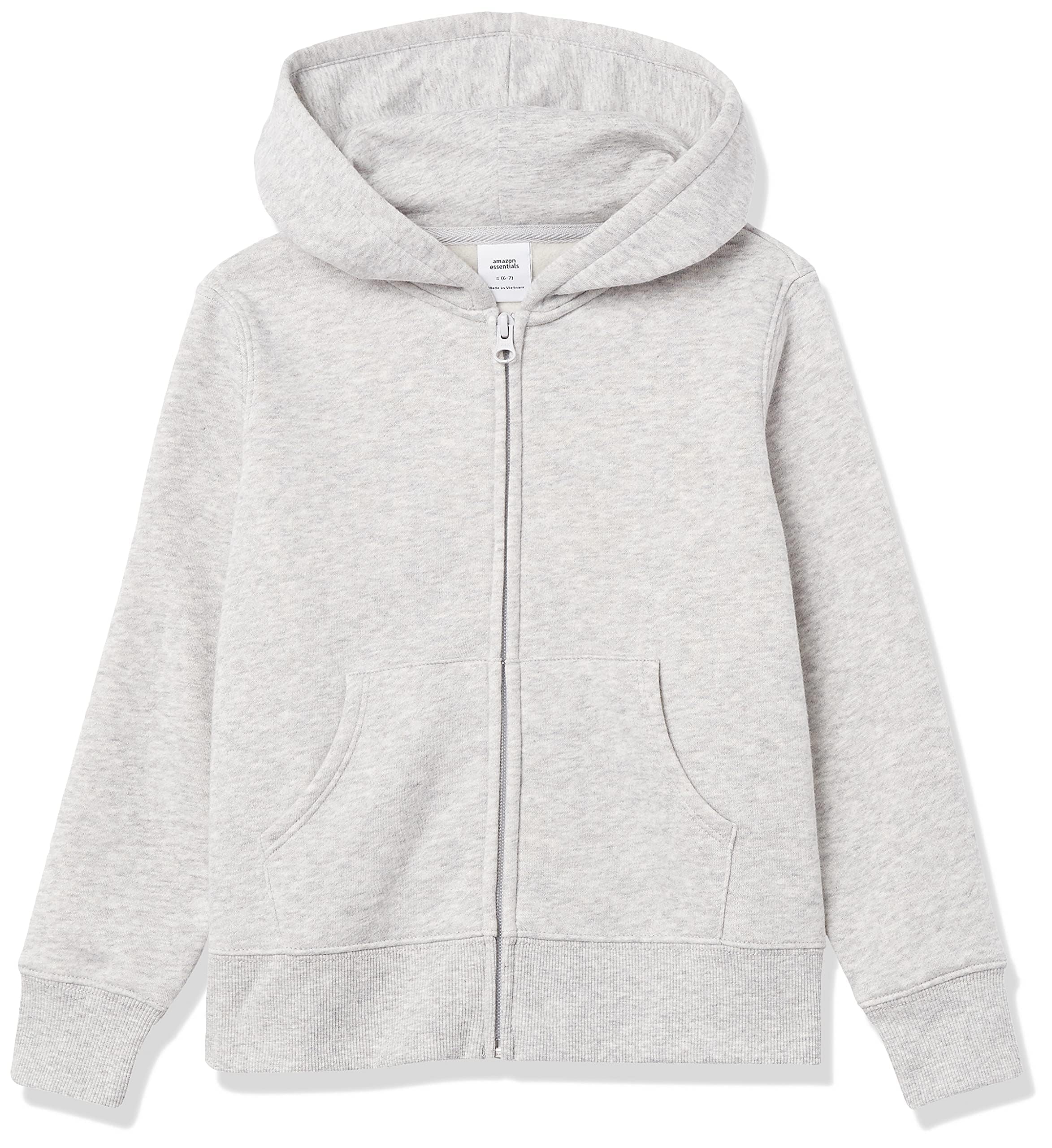 Amazon Essentials Girls Fleece Zip-Up Hoodie Sweatshirt — view 12