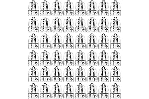 48 Pack of Durable Transparent Backpacks for Bulk Wholesale
