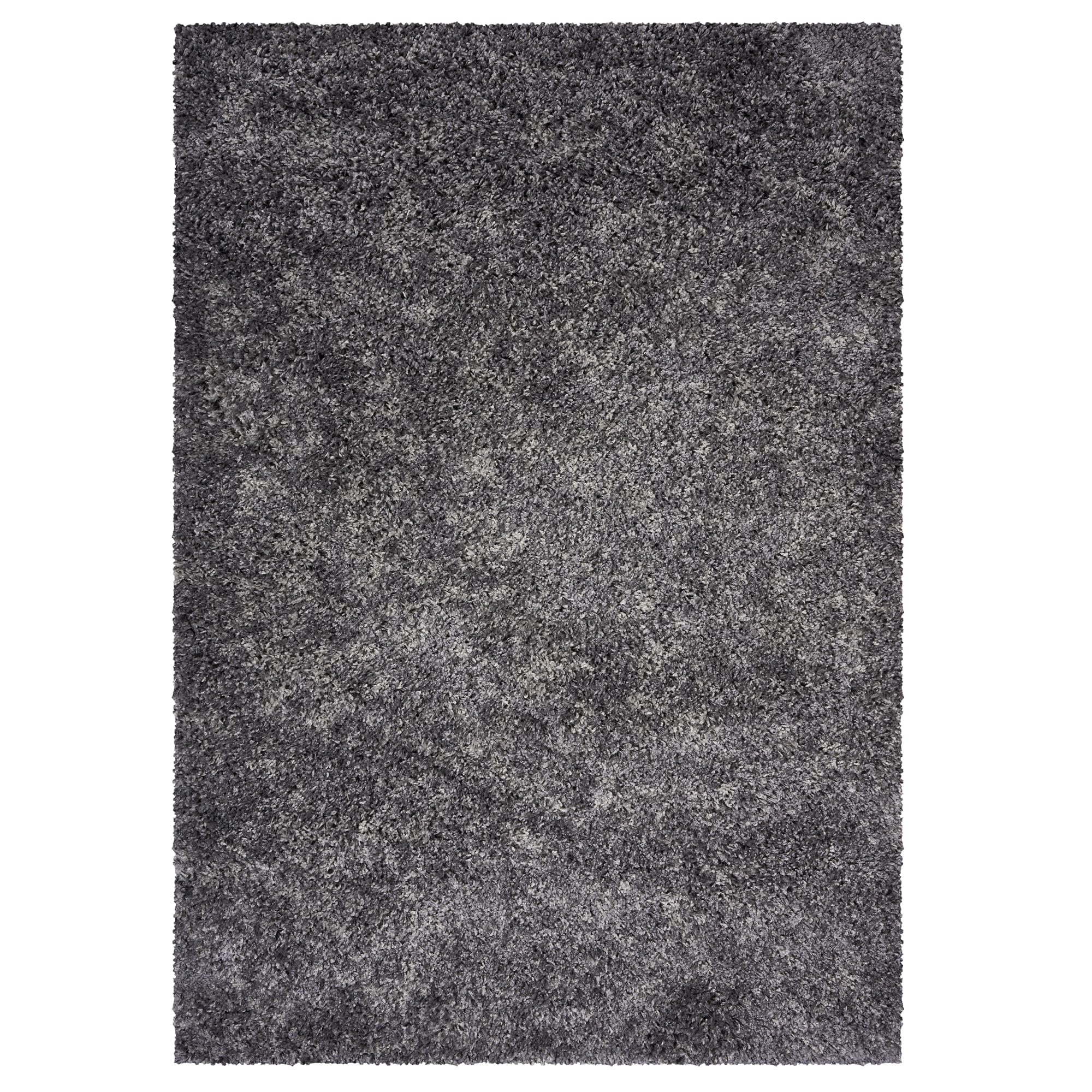 Bravich Mixed Shaggy Rug Grey 120 x 170 cm (4ft x 5ft6), Living Room Fluffy โ image 1