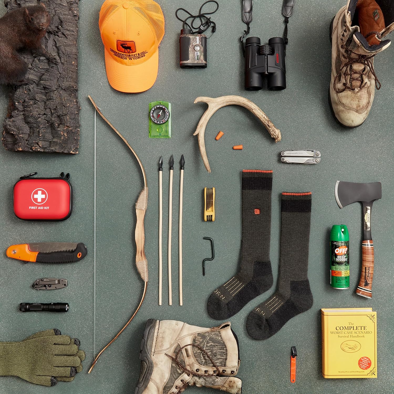 WORN Performance Merino Hunting Socks, Over-the-Calf, Full-Cushion, Sweat-Wicking, Thermal Warmth for Cold, Men & Women