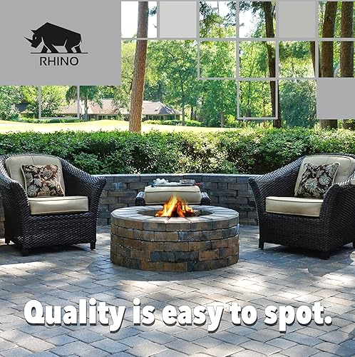 Miniatura 9 de Rhino Power Bond Plus - Super arena polimérica para adoquines y juntas de piedra de hasta un máximo de 2 pulgadas (bolsa de 50 libras, diamante