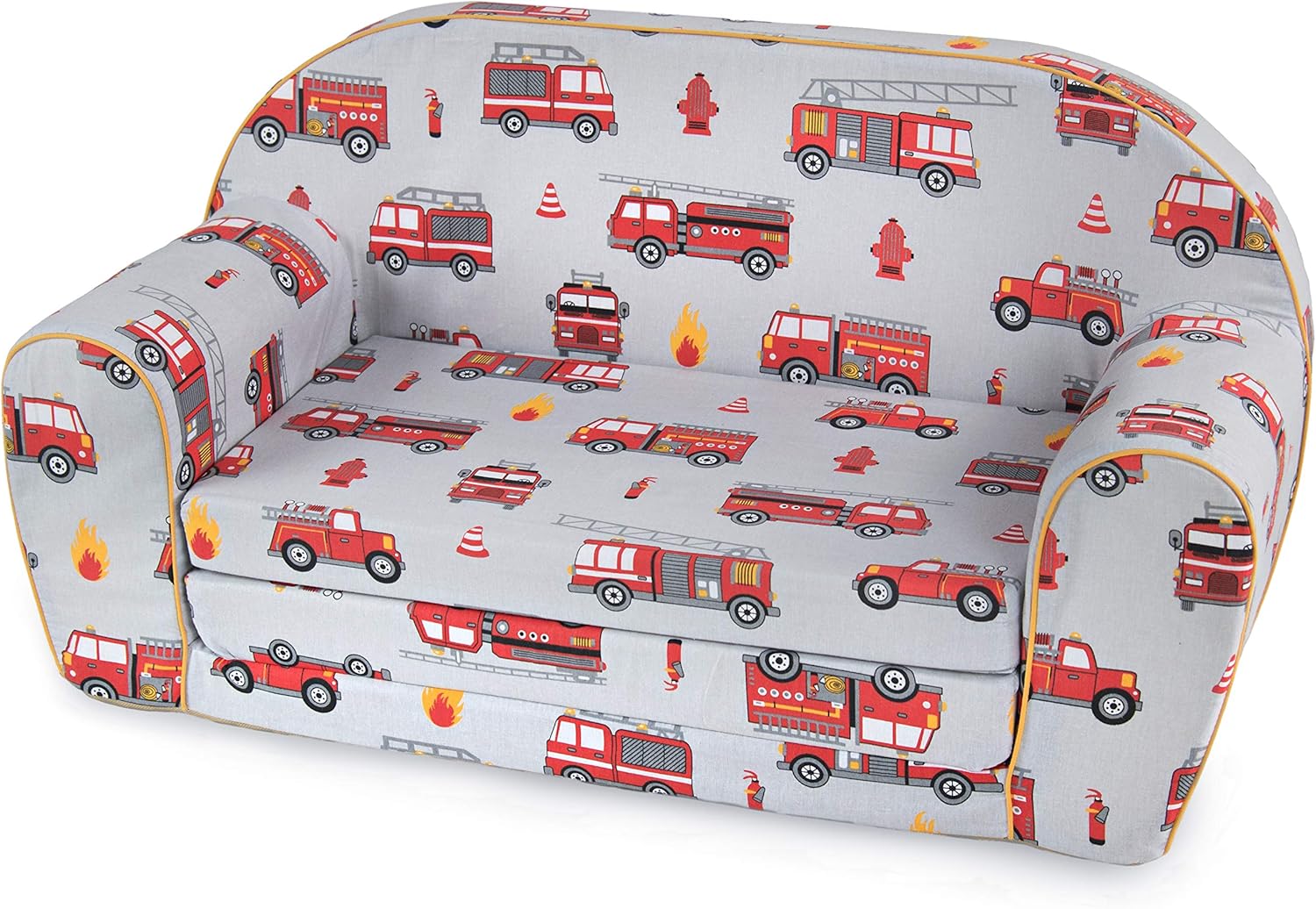 MuseHouse Children's Sofa Kids Sofa Bed Toddlers Foldable 2in1