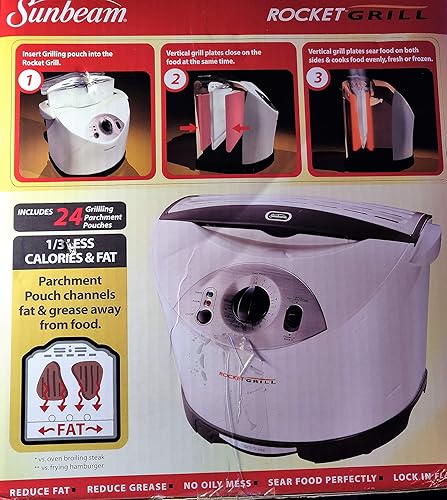 Miniatura 3 de Sunbeam Rocket Grill - Máquina de asar para interiores