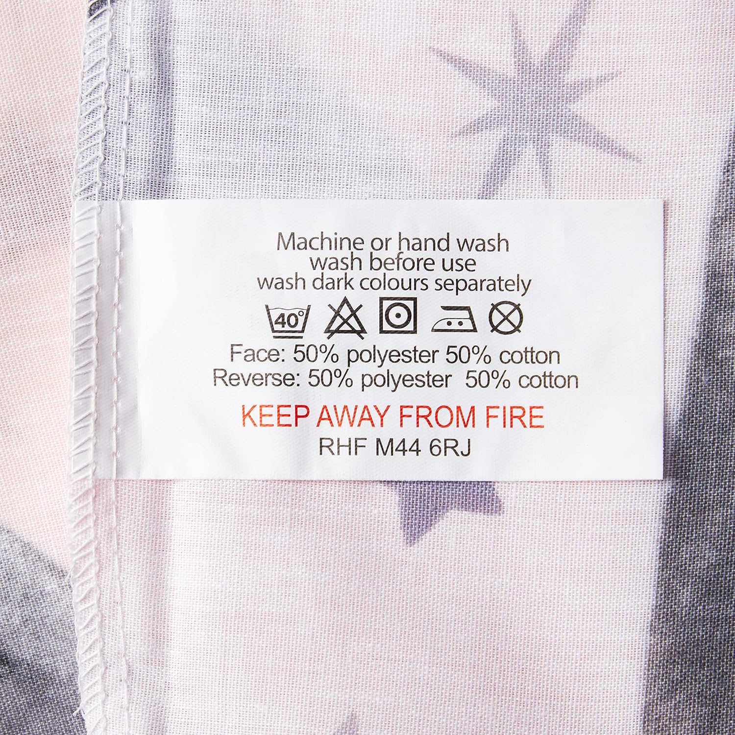 Rapport Starry Penguins 2 Piece UK Single/US Twin Sheet Set, 1 x Double Sided Sheet and 1 x Pillowcase - Pink