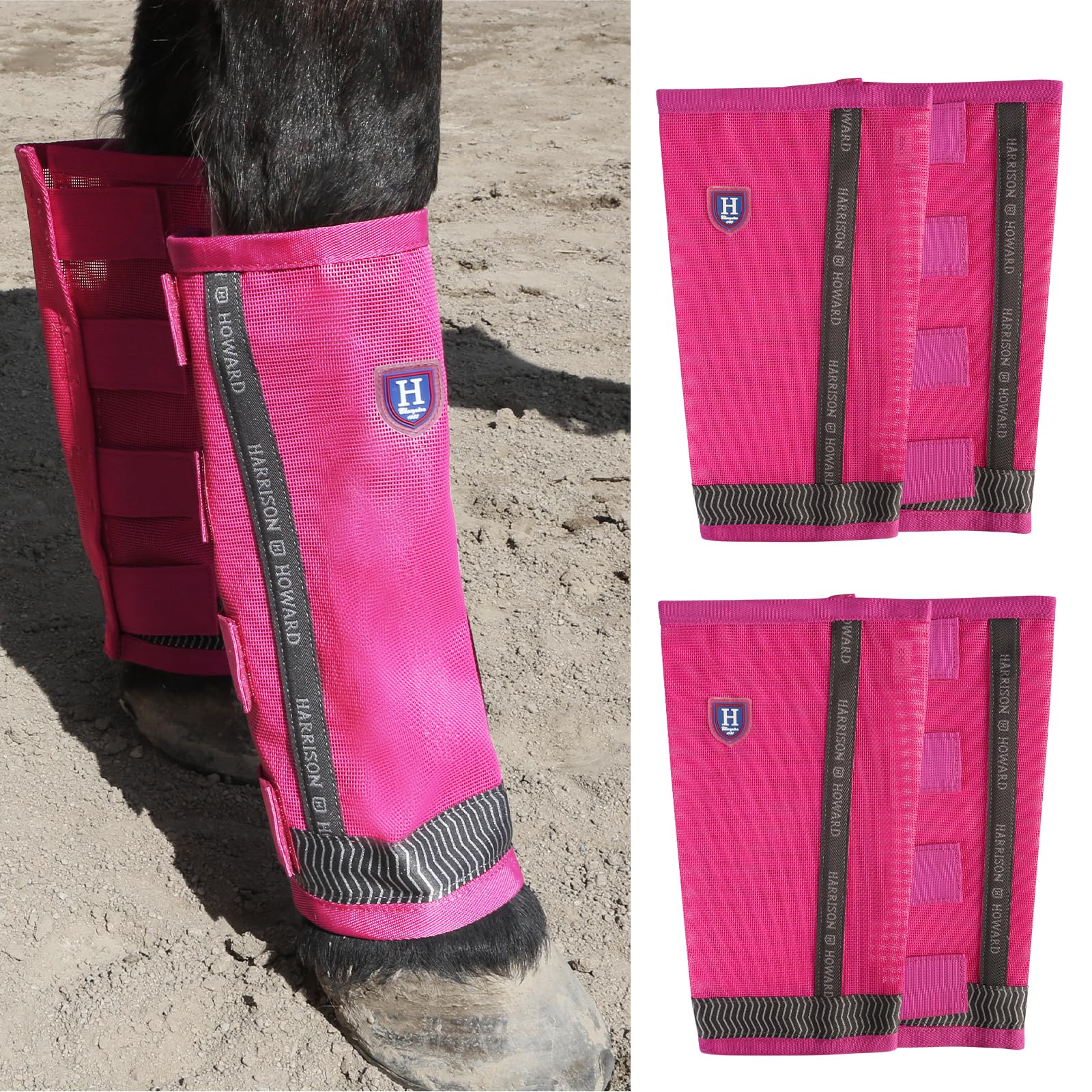 Harrison Howard Reflective Fly Boots