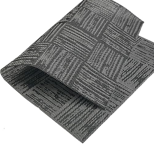 Miniatura 3 de Canglifull Juego de 4 manteles individuales cuadrados, manteles individuales de vinilo de PVC lavables resistentes al calor y manteles individuales