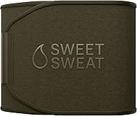 Vista 16 de Sports Research Sweet Sweat - Faja reductora de cintura (serie core), banda de fitness para mejorar el sudor para mujeres y hombres