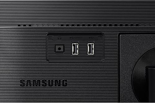 Miniatura 10 de SAMSUNG Monitor de computadora FHD 1080p serie FT45 de 24 pulgadas, 75Hz, panel IPS, HDMI, DisplayPort, concentrador USB, soporte ajustable en