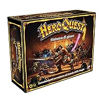 Hasbro Gaming Avalon Hill HeroQuest, Gioco da Tavolo per Ragazzi e Ragazze dai 14 Anni, Gioco di Strategia in Stile Dungeon Crawler, a Tema Fantasy per 2-5 Giocatori