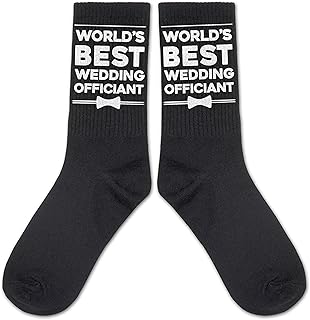 Wedding Officiant Socks,Wedding Officiant Gift,Officiant Gifts For Wedding Day,Wedding Socks,Officiant Proposal Gift.