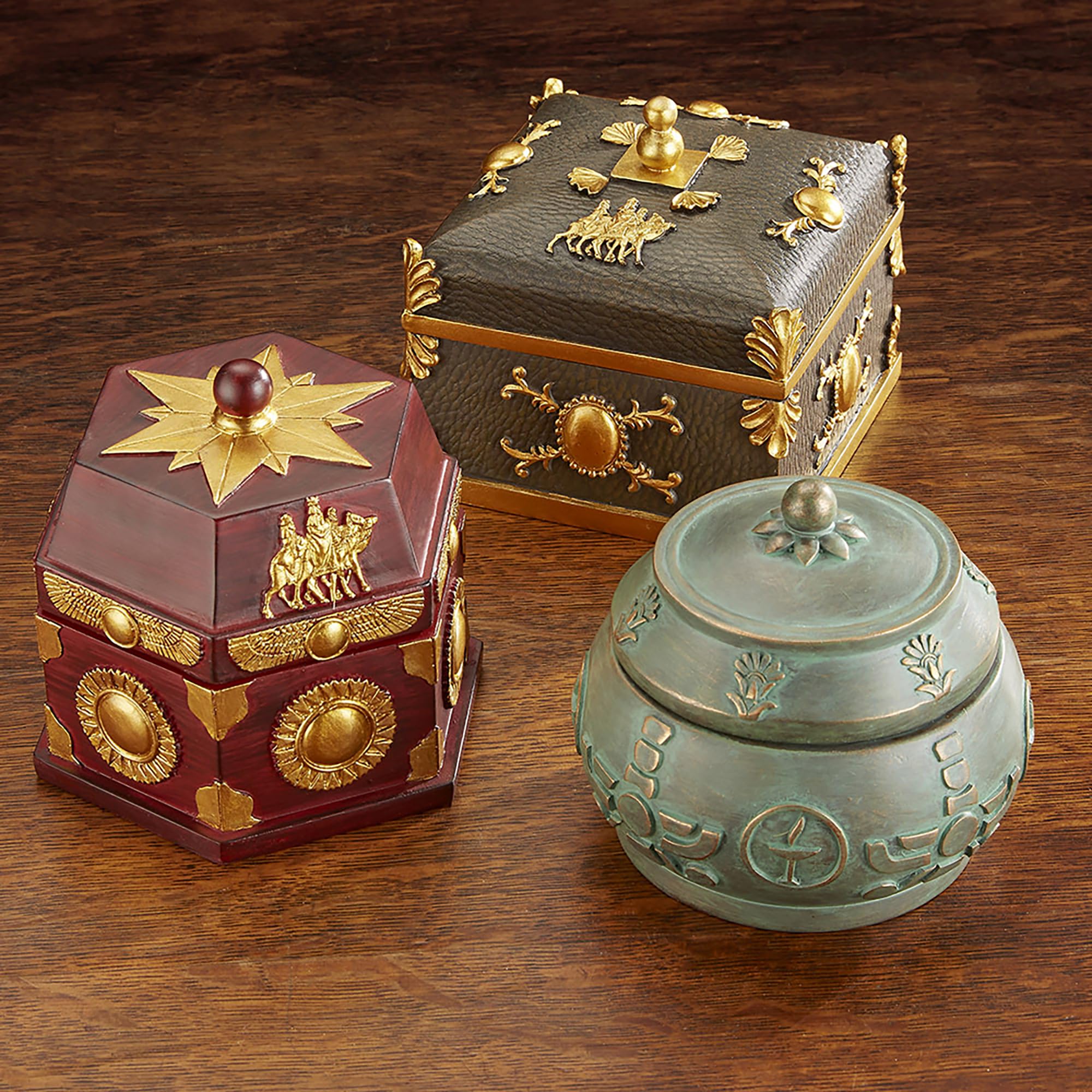 Amazon.com: THREE KINGS GIFTS Standard Heirloom 3-Box Set - Real