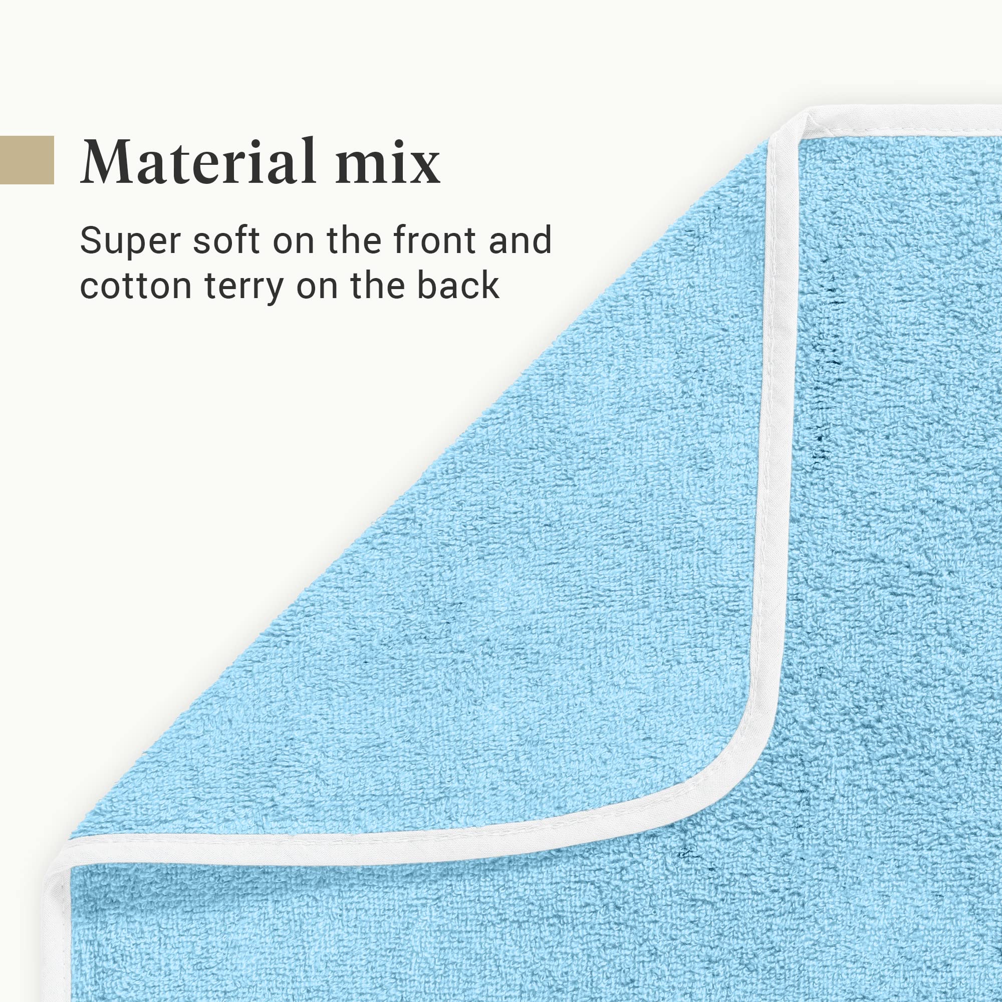 Produktbild von SUPER XL Badetücher 100% Baumwolle – Extra Groß & Weich – 600 G/m² Hotelqualität