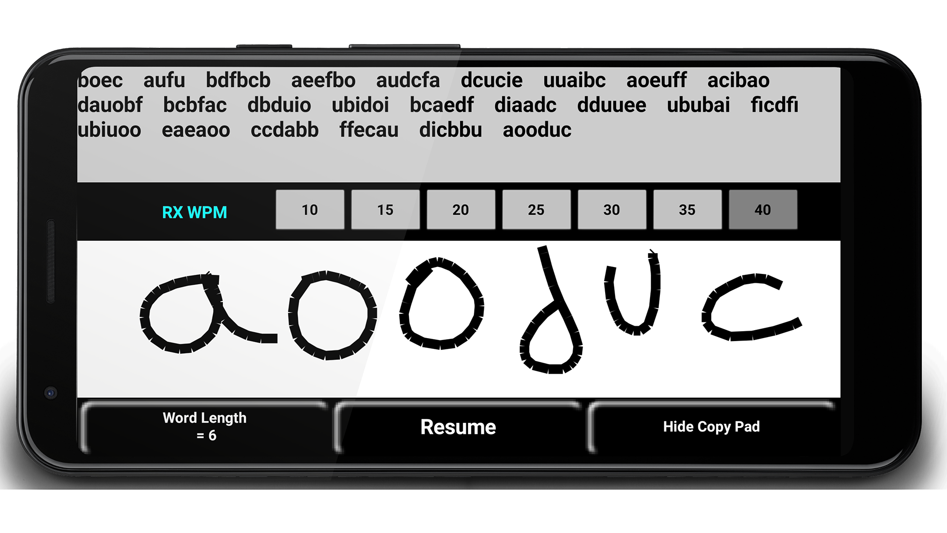 Alphanumeric Morse code, CW prosigns and abbreviations 10 - 40 WPM ...
