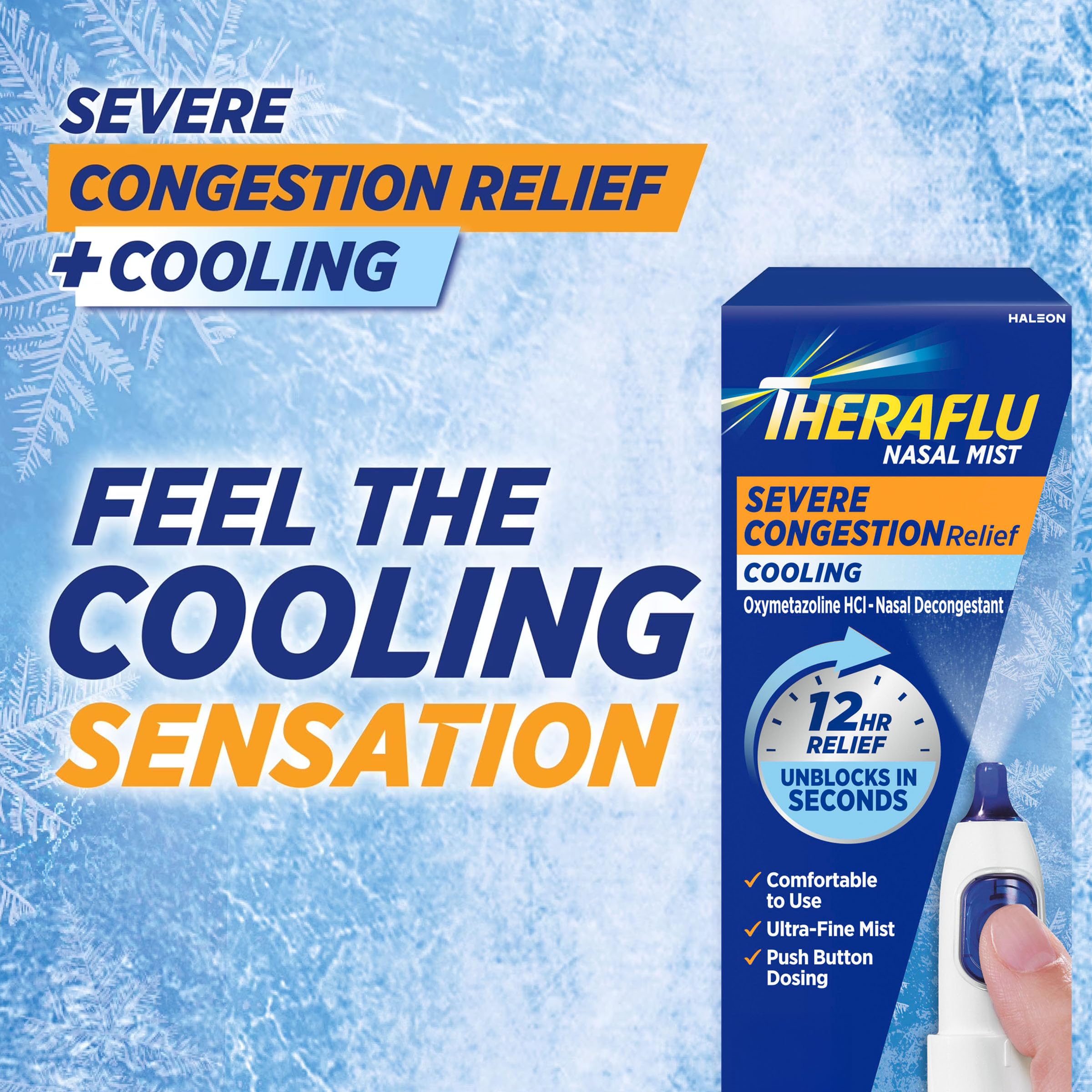 Theraflu Severe Congestion Relief Nasal Mist + Cooling, 0.34 fl oz — Amazon image 4