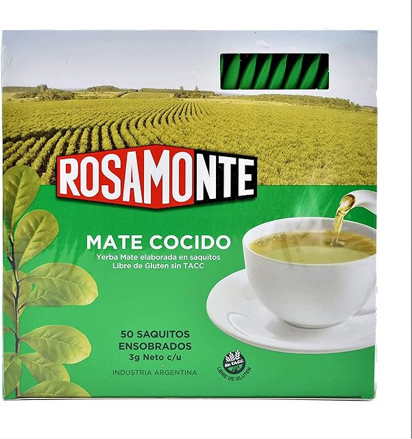 Yerba Mate Rosamonte Te Bags x 50