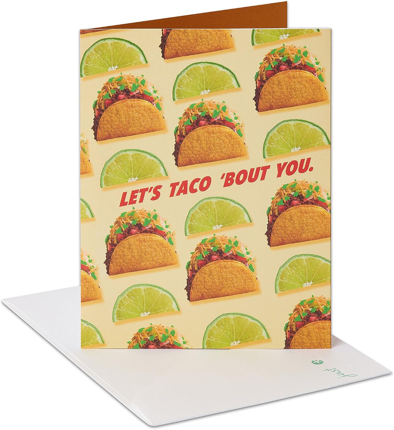 American Greetings Funny Thinking of You Card (Let's Taco 'Bout You)