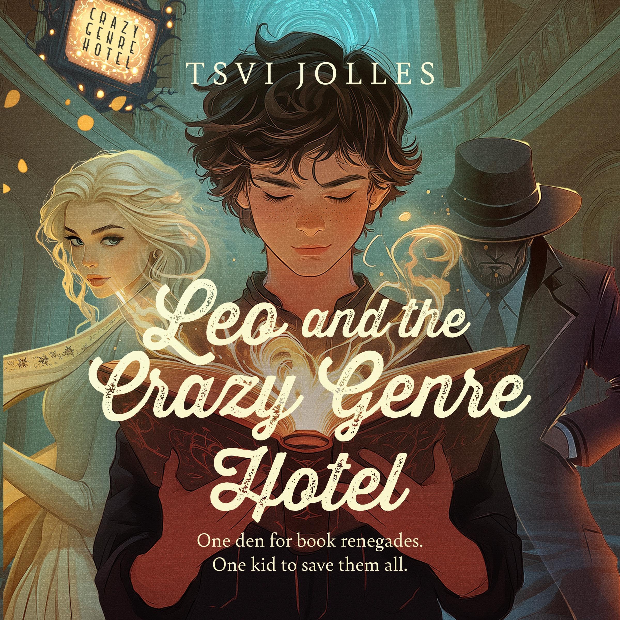 Cover art for Leo and the Crazy Genre Hotel