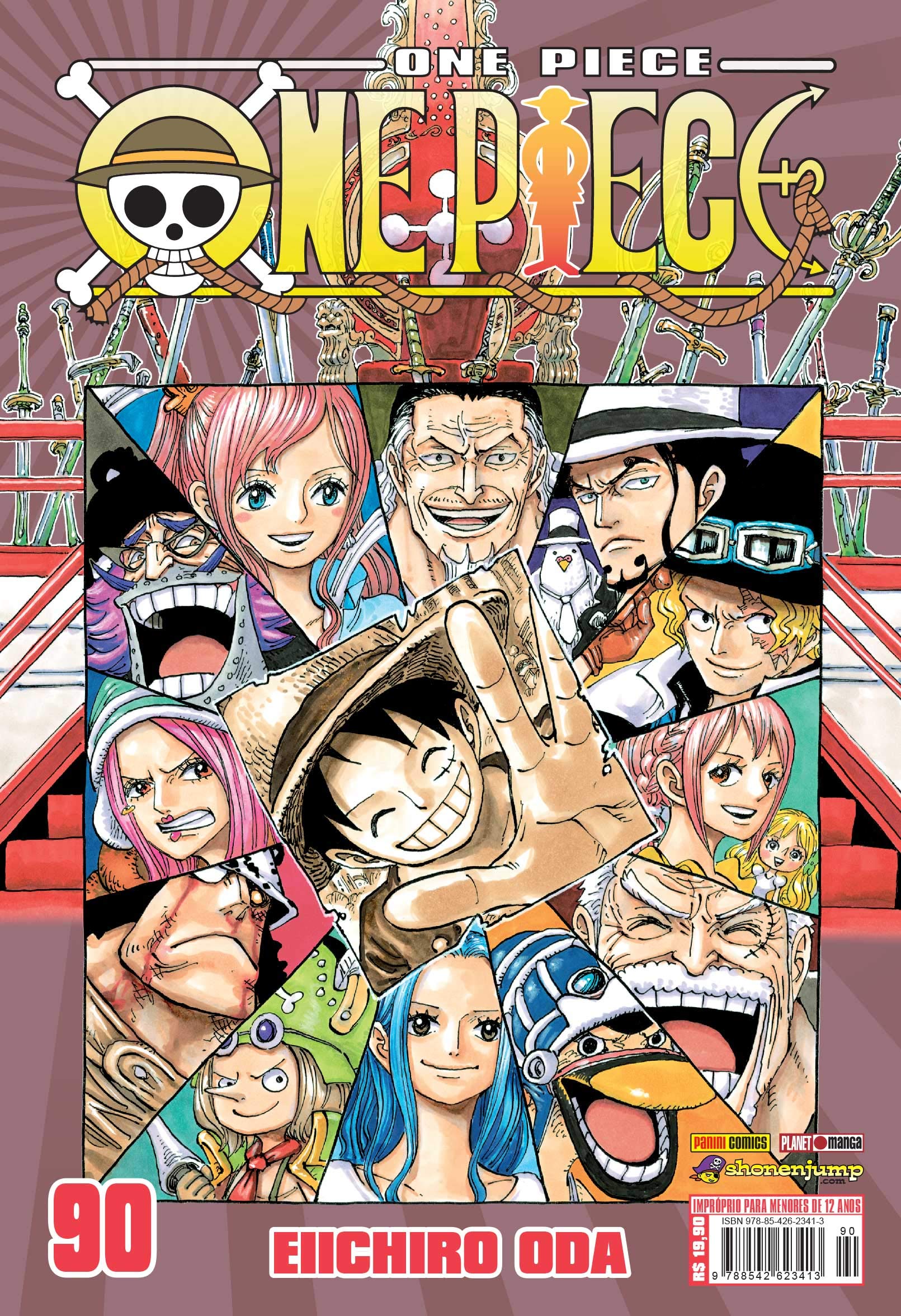 少年漫画 ONE PIECE 90 One Piece Vol. 90 : Eiichiro Oda: Amazon.com.br: Brinquedos e Jogos