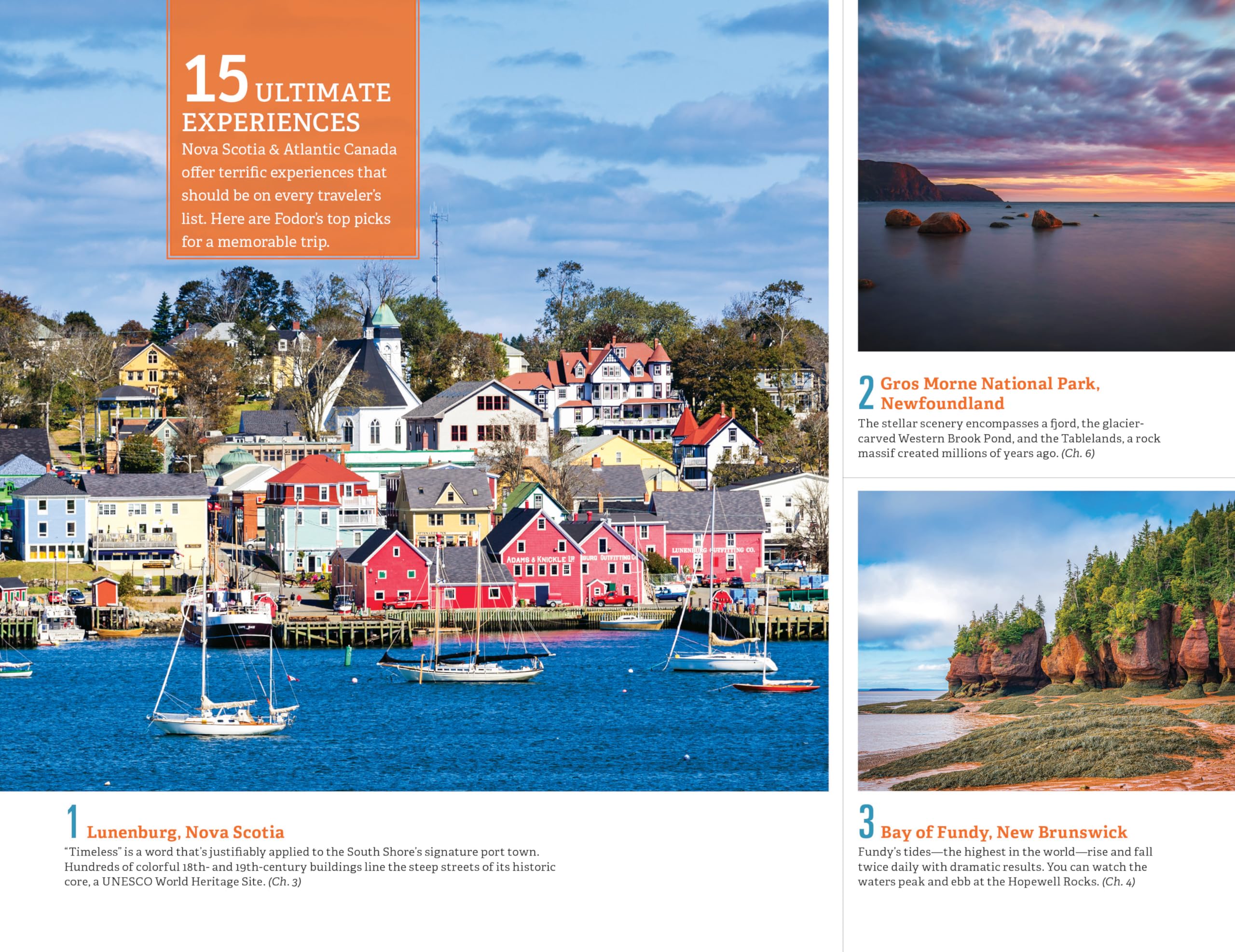 Fodor's Nova Scotia & Atlantic Canada: with New Brunswick, Prince Edward Island, & Newfoundland (Full-color Travel Guide)