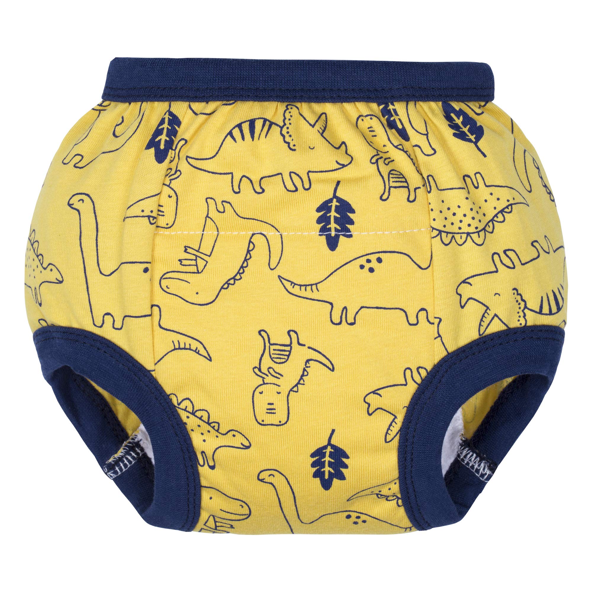 BIG ELEPHANT Pantalones de Entrenamiento para IR al baño para niños pequeños, 100% algodón, Unisex, Calzoncillos para orinar, Paquete de 10, 12M-5T