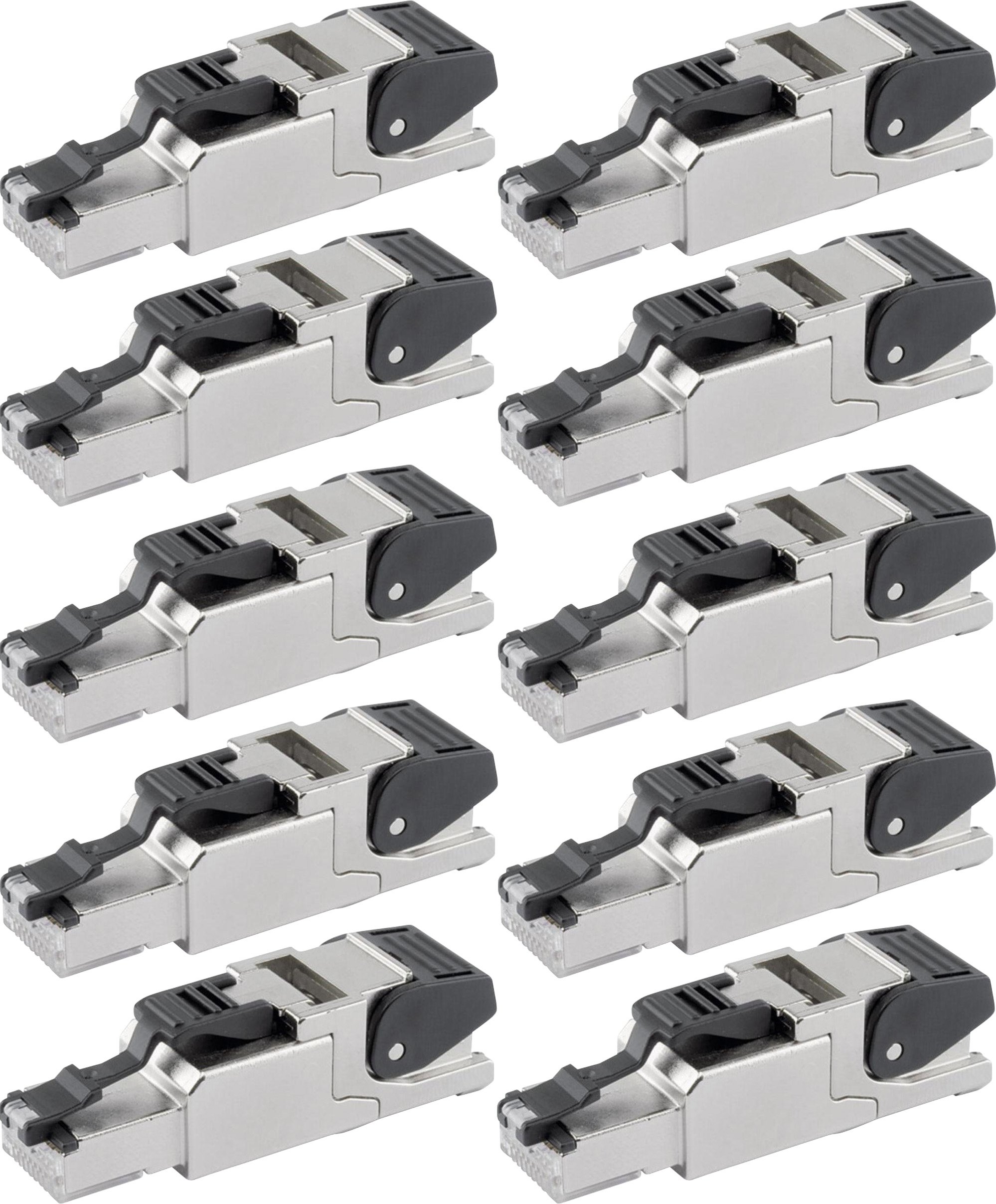 TELEGÄRTNER j00026 a2000 RJ45 fiche pour AWG 24/1 de AWG22/1 AWG22, AWG27/7/7, Stecker, 1