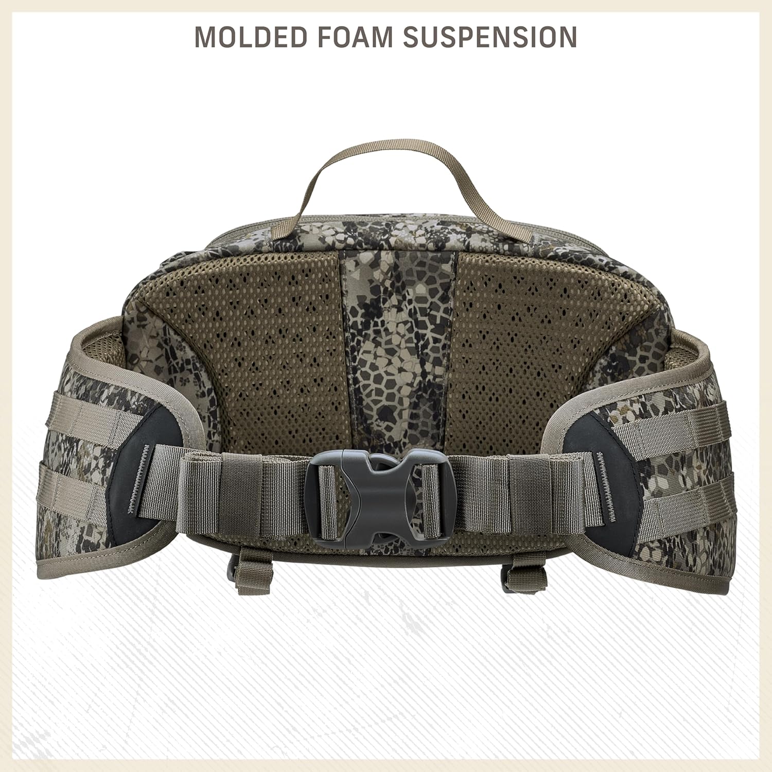 Badlands ATX Fanny Pack - Tactical Hip Pack for Out and Back Hunting, With Built in MOLLE Webbing, Olive