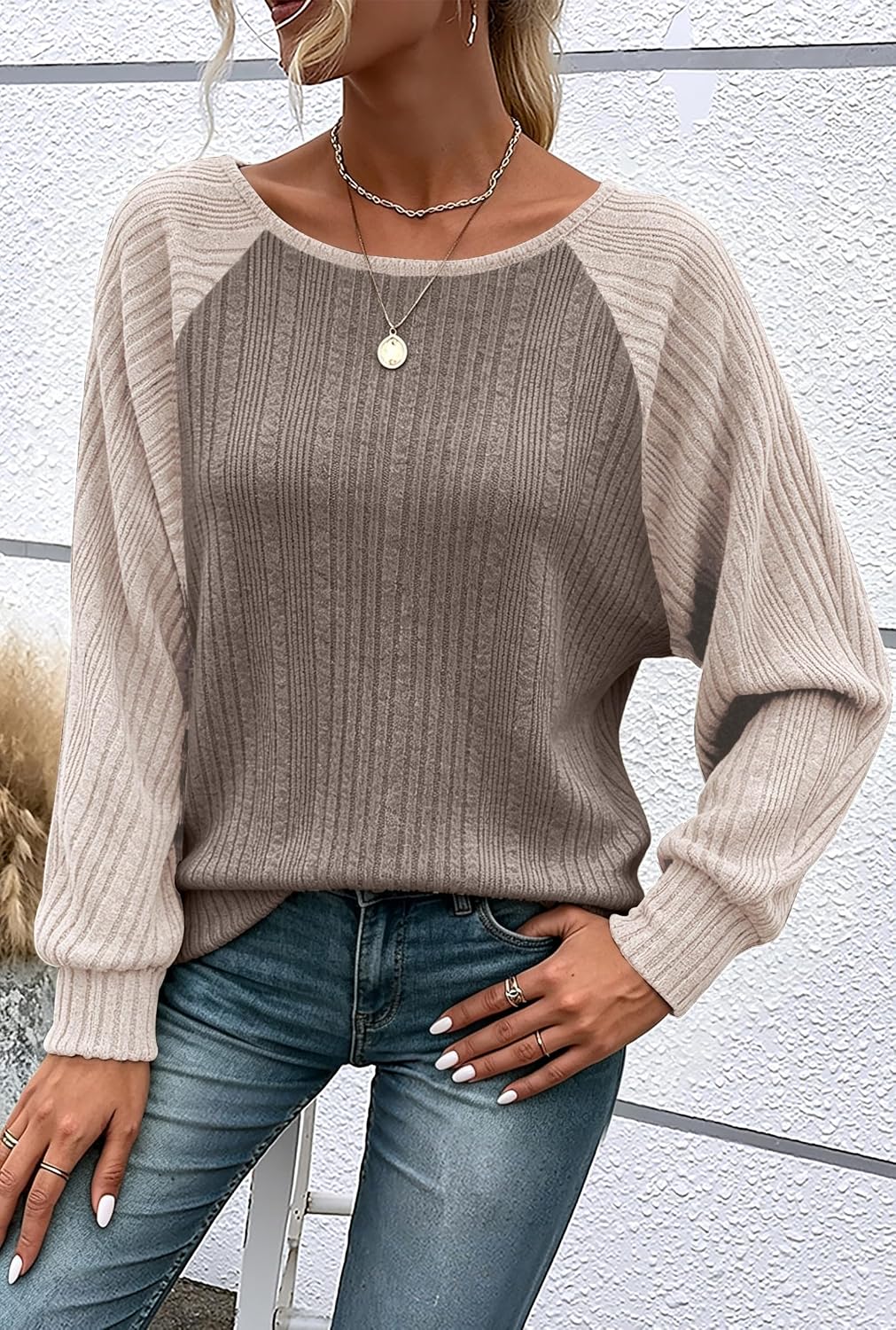 Long Sleeve Shirts for Women Tunic Tops Pullover Sweaters image 2