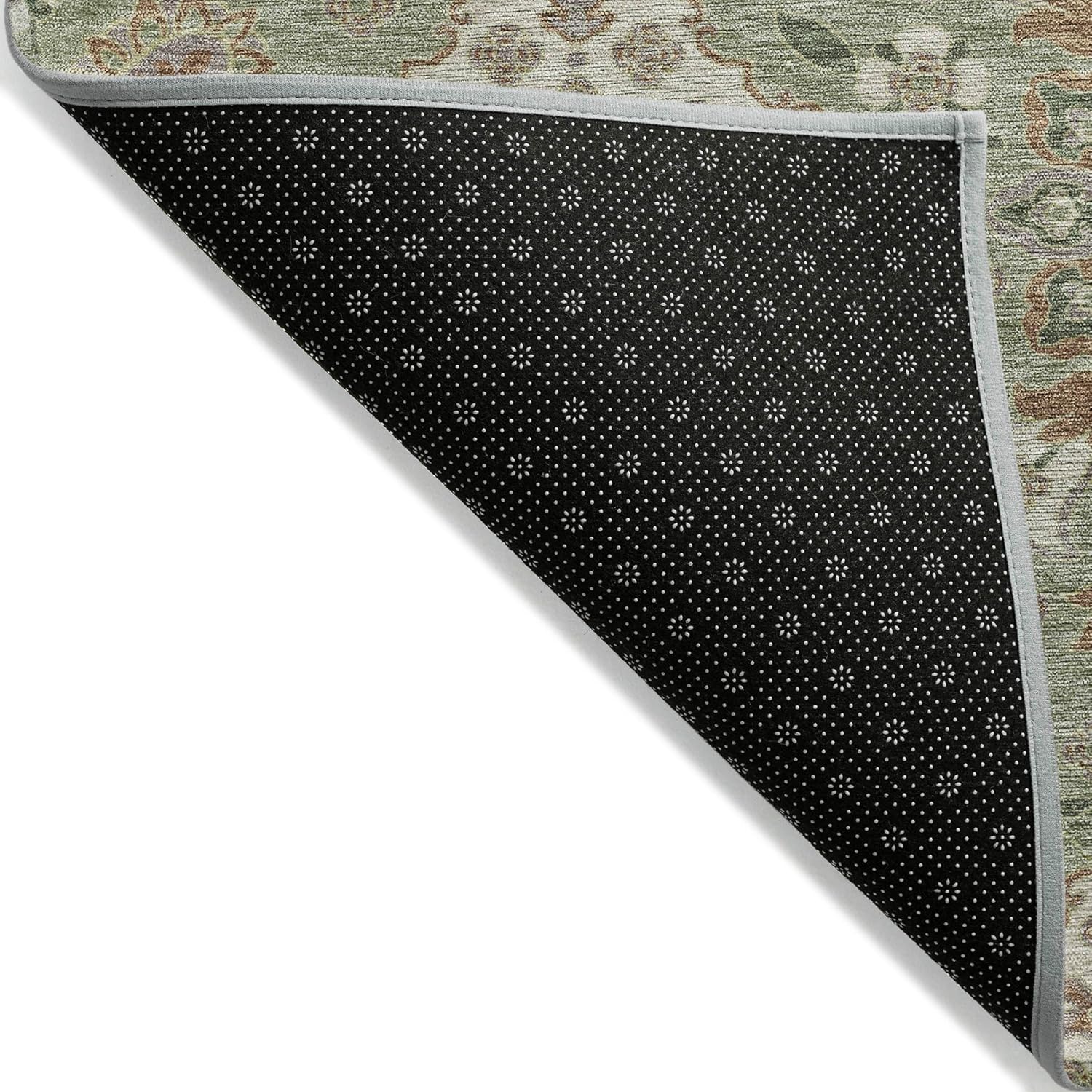 Addison Rugs Chantille ACN1853 Sage 1'8" x 2'6" Indoor/Outdoor, Machine Washable, Easy Clean, Non Shedding, Bedroom, Living Room, Dining Room, Kitchen, Patio Rug