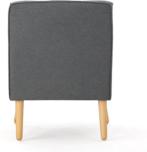 Miniatura 6 de Christopher Knight Home - Sillón de tela Felicity, diseño de mediados de siglo, color carbón Carbón vegetal,verde azulado,Wasabi