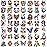 Hotoyannia 160 PCS 30 Sheets Watercolor Animals Temporary Tattoos for kids - Individually Cute Animals Temporary Tattoos Stickers for Girls Boy Body Arm Shoulder Birthday Party Supplies Gifts for Kids