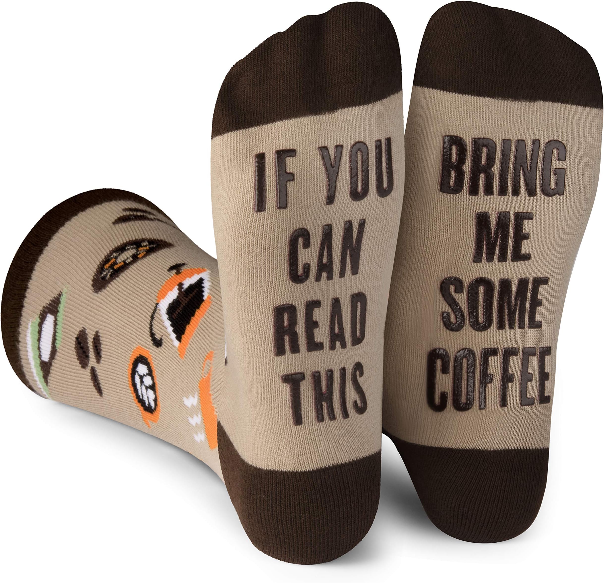 Lavley Food Socks - Hilarious gift for food lovers and snack fans - Great gag gift or stocking stuffer for holidays