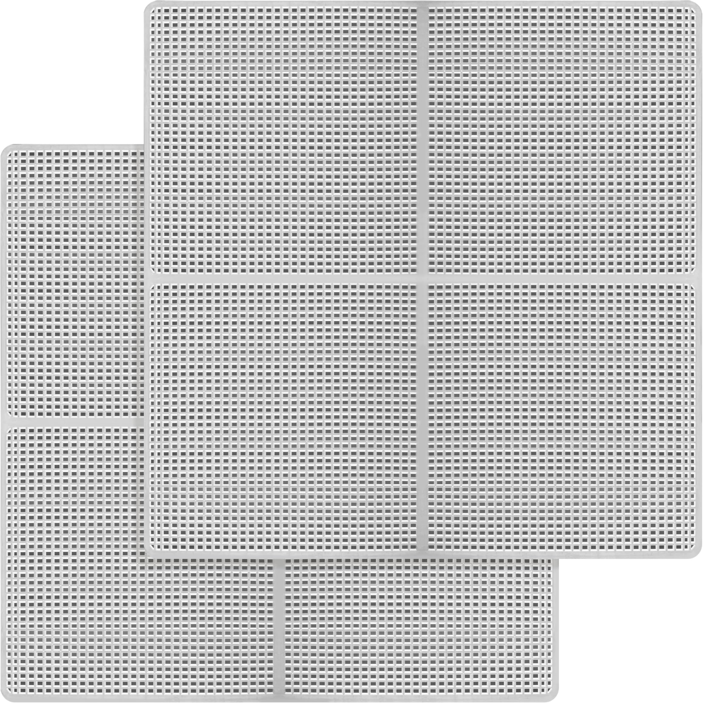 Food Dehydrator Accessories, Plastic Mesh Screens for 10 Tray CFD-P101-SUS and Other Models, BPA-Free, CFD-MS102-WUS, 2 Pack