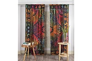 Bless International Beaded Curtains for Doorways Hippie