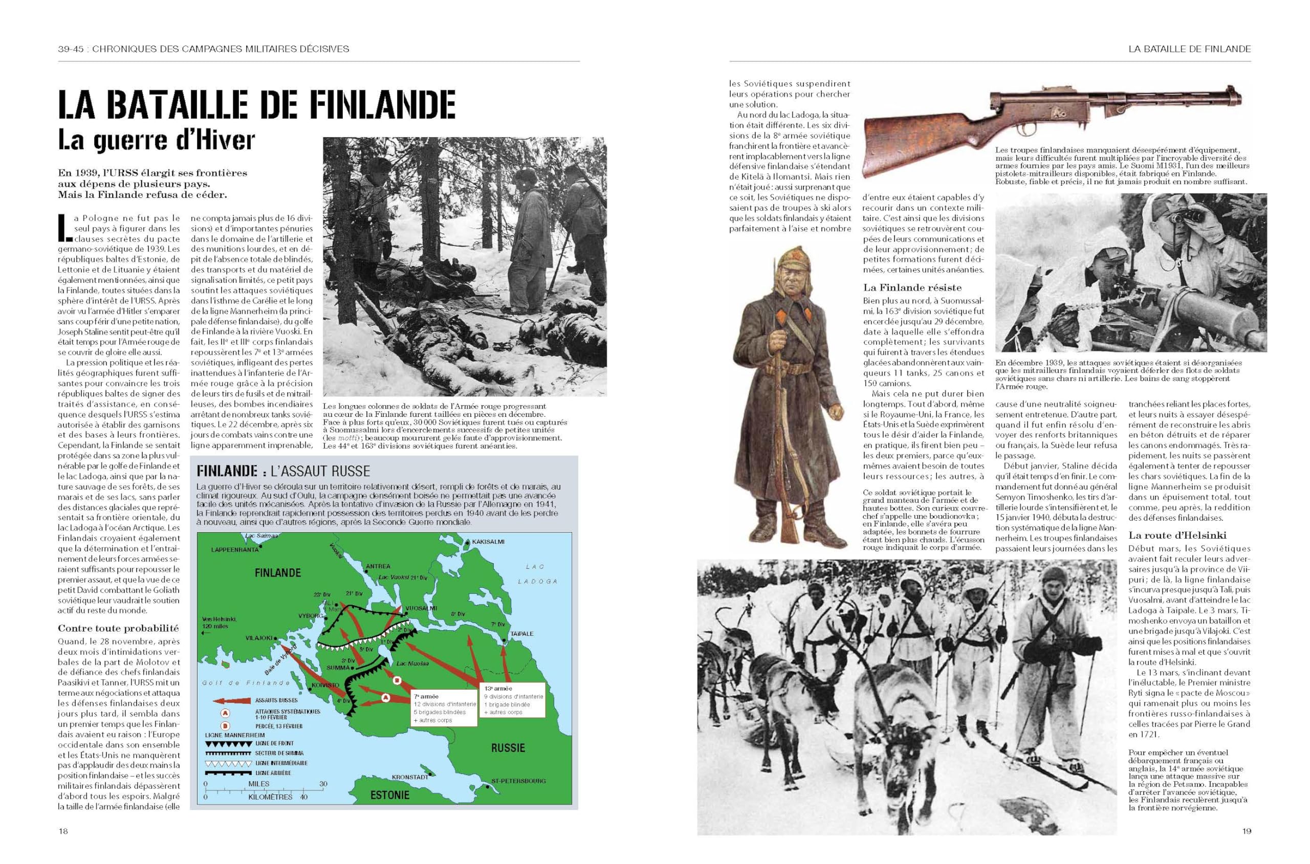 39 45 Chronique des campagnes militaires décisives - De l'invasion de la Pologne à Okinawa