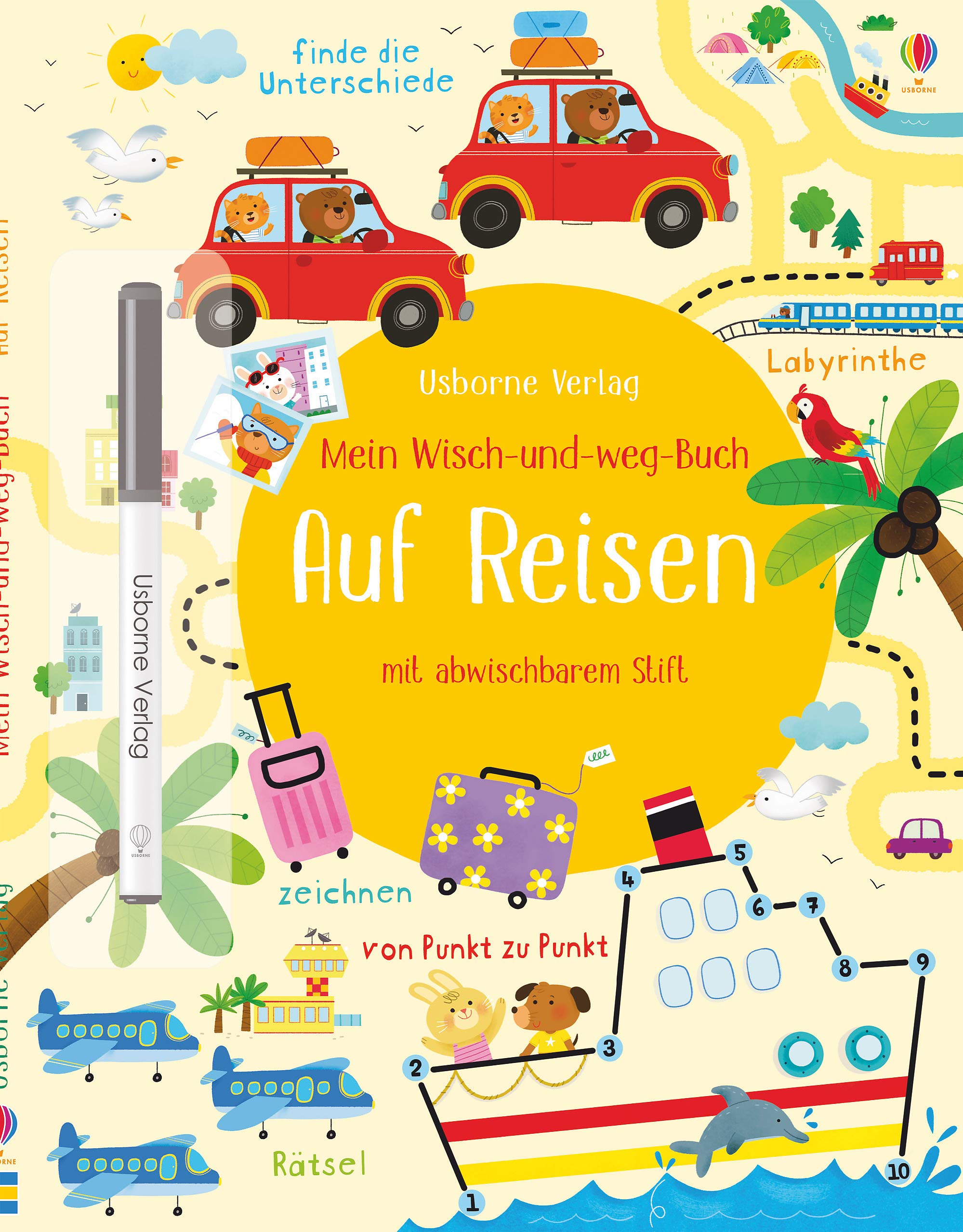 Mein Wisch Und Weg Buch: Schwungübungen: Mit Abwischbarem Stift (Meine