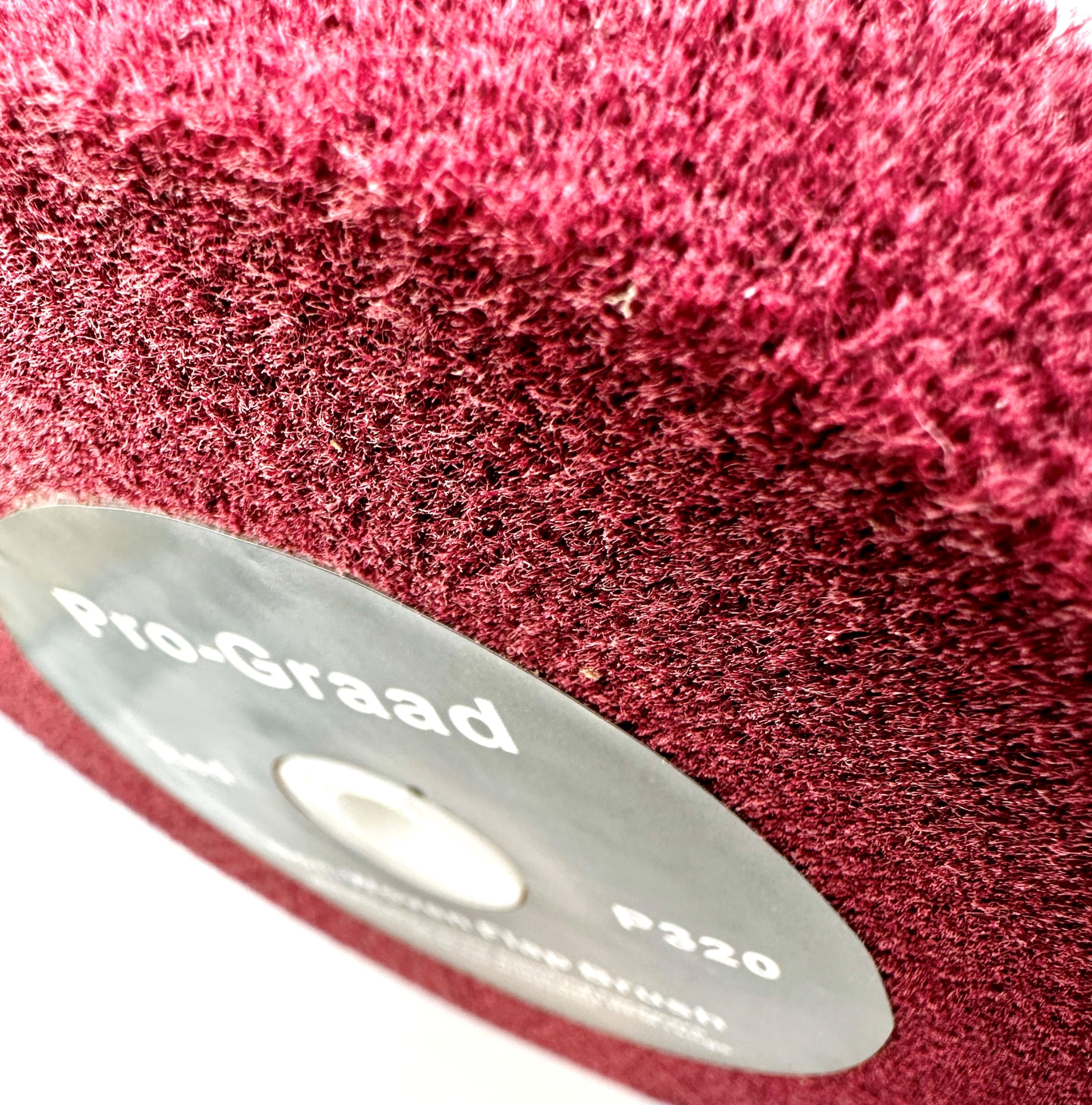 Red Bench Grinder Flap Brush - 320 Grit -6 Red Bench Grinder Flap Brush - 320 Grit -6
