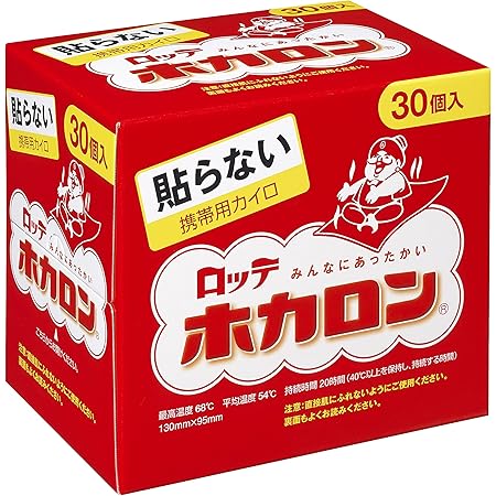 Amazon ホカロン貼るミニ 30p ホカロン 使い捨てカイロ