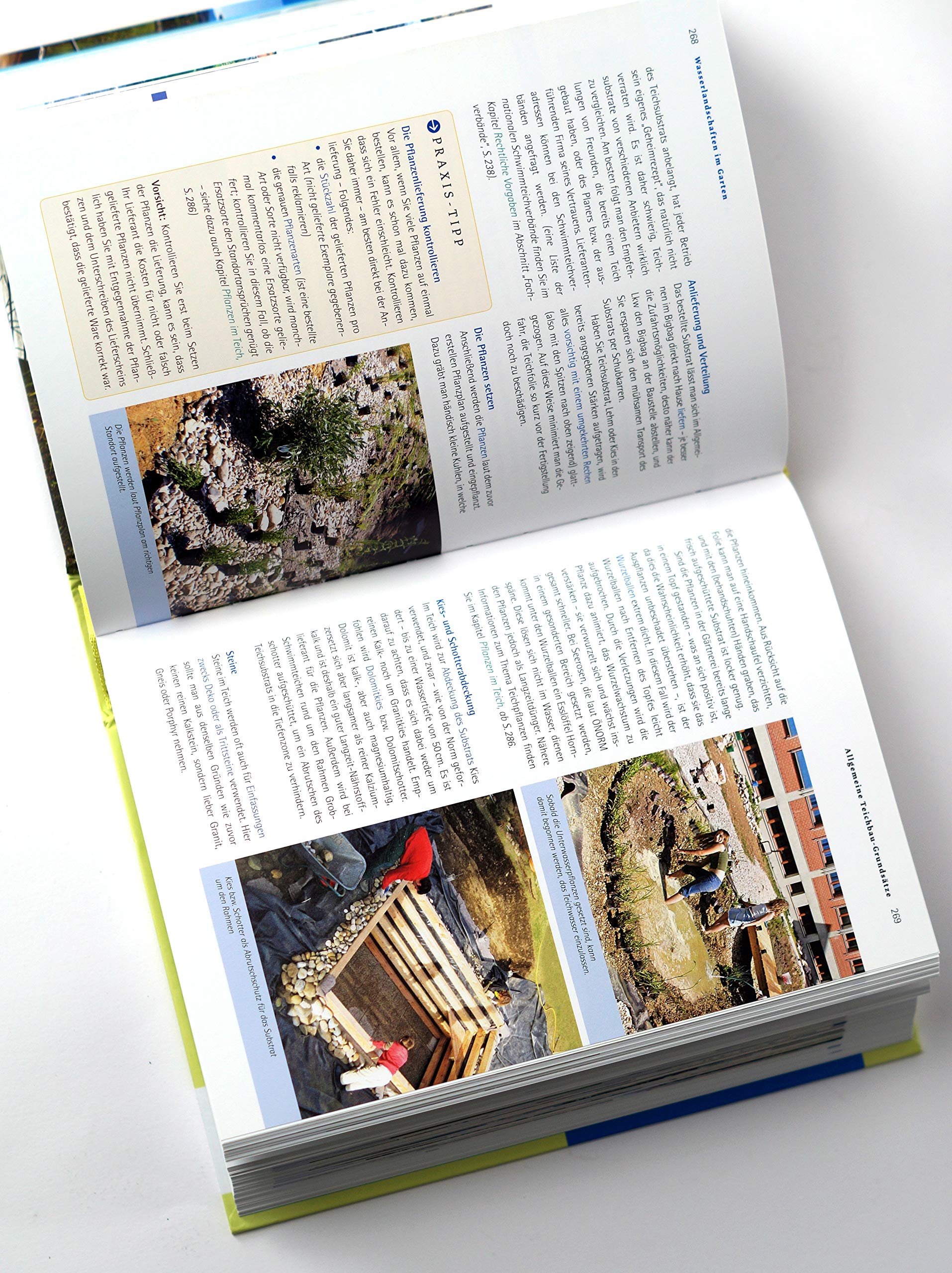 Handbuch Wasser im Garten. Wasser sparen, nachhaltig nutzen, Teiche und Biotope planen und anlegen