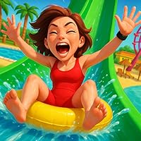 Real Aqua Water Slide Park Racing Games - Fun Adventure Games 2025