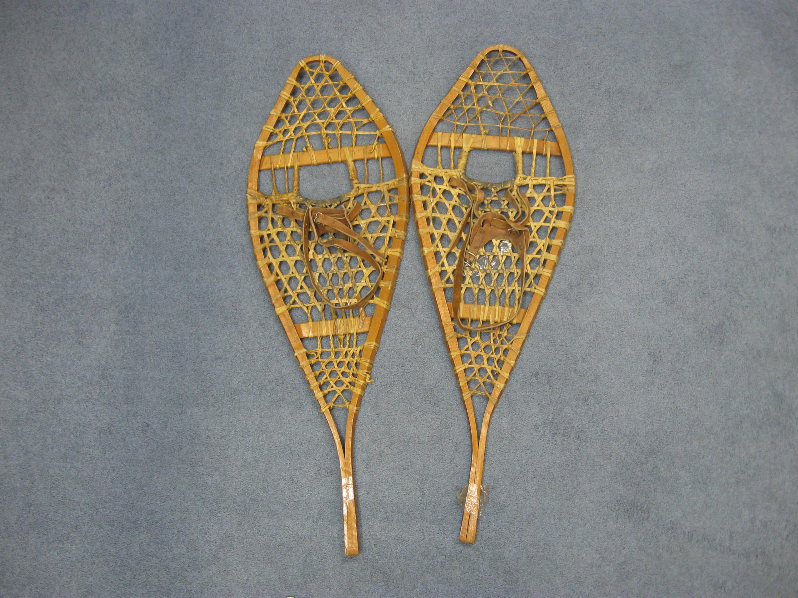 Authentic Vintage Pair of Used Snowshoes G218