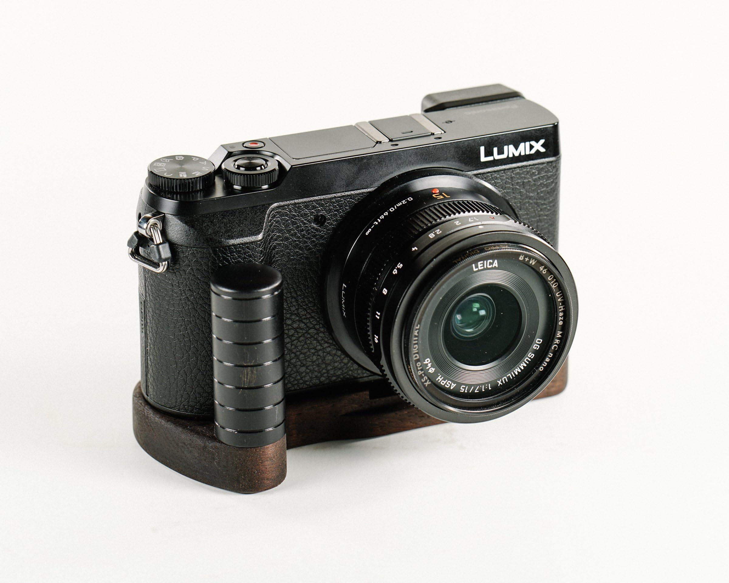 J.B. Camera Designs Pro Wood Grip for Panasonic GX85 GX80 - Handmade in The USA