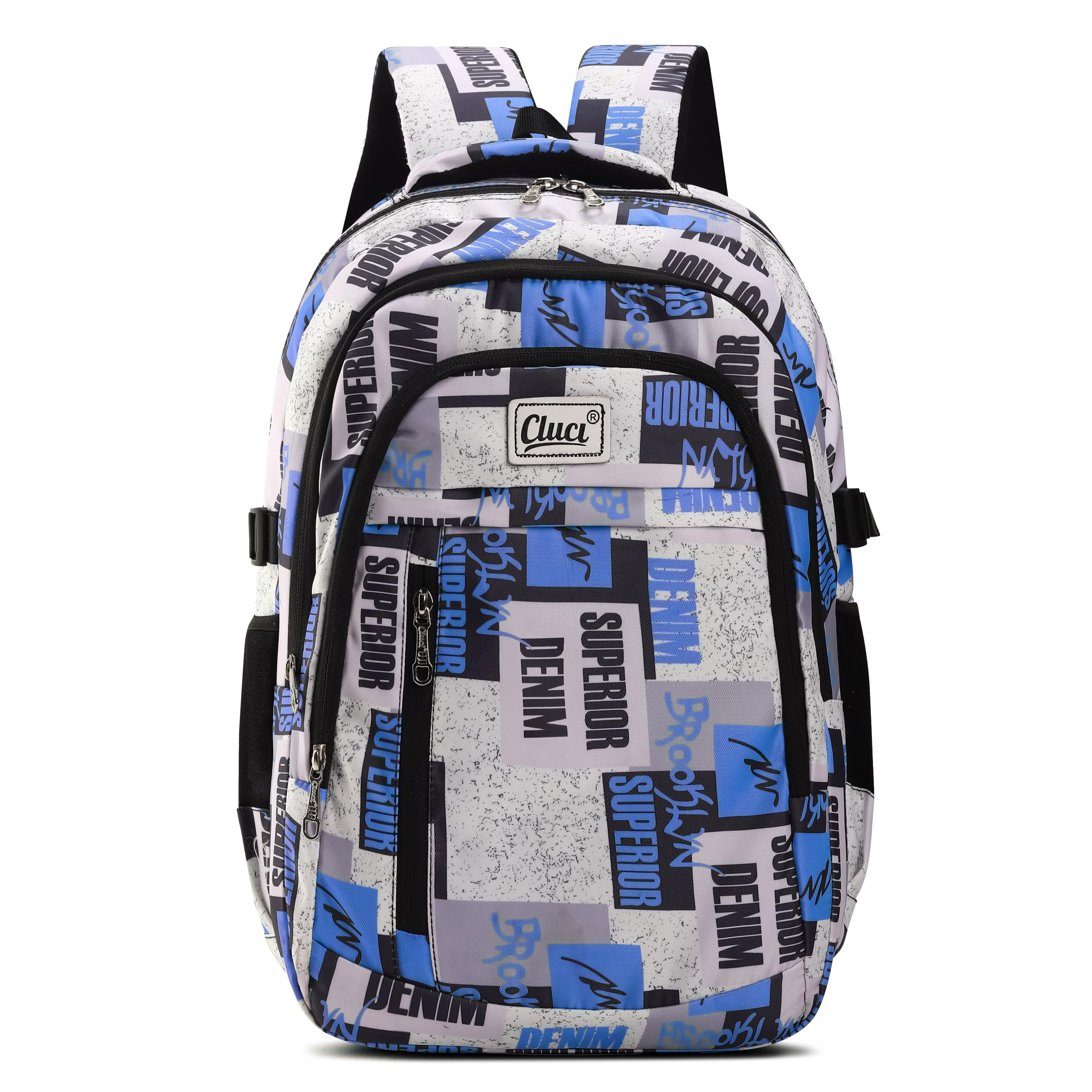 CLUCI 30Litre School Bag Water-Resistant Laptop& Travel Backpack - Unisex Large 19 Inches Multipurpose Travel Backpack for Boys & Girls, Men & Women- Ideal for College and School and office Use-image-6