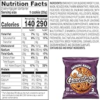 Vista 3 de Grandma's - Galletas de avena y pasas, 2.5 onzas (paquete de 60)