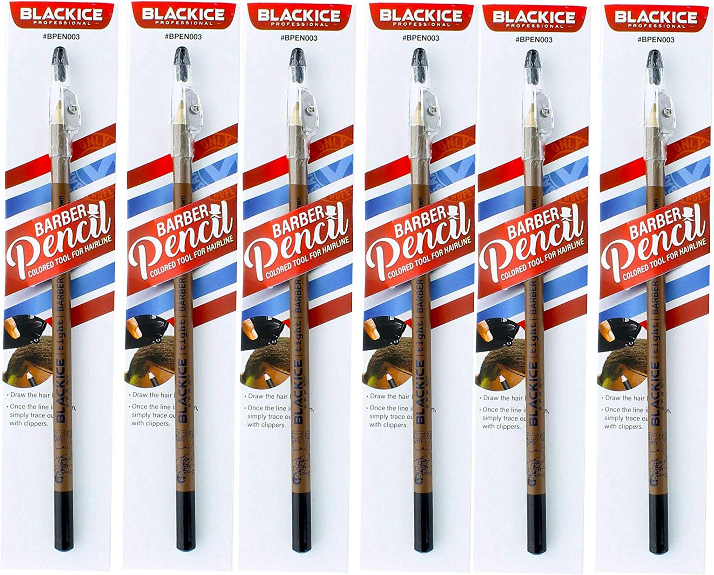 Black Ice Spray Barber Pencil